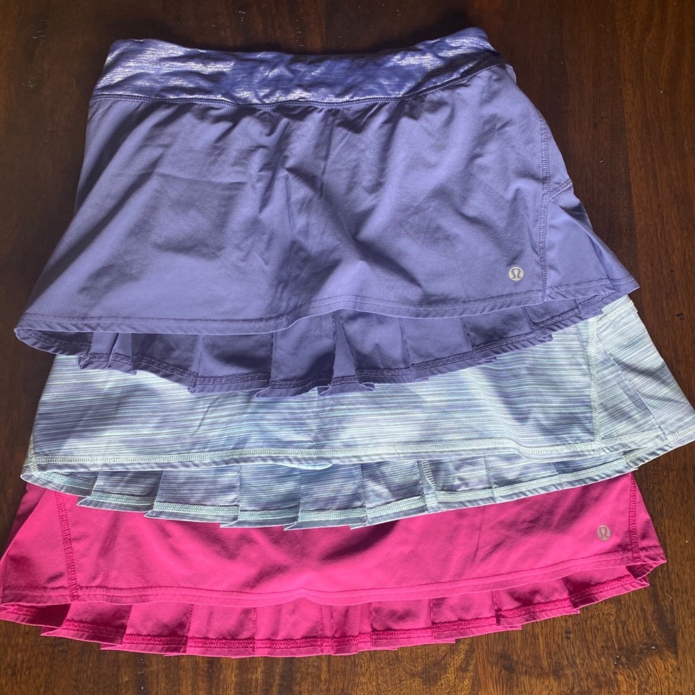 Lululemon Golf/Tennis Skort - Bundle of 3